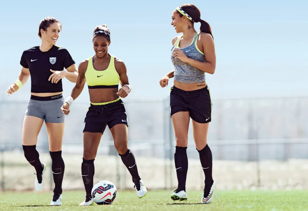 Ženský fotbalová fitness