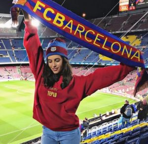 Výlet s Barcelona dresy Jak být chytlavá fotogenická fanouškovská ikonka